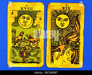 Tarot Cards Major Arcana The Parisian Tarot Stock Photo