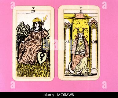 Tarot Cards Major Arcana The Parisian Tarot Stock Photo