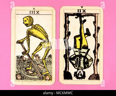 Tarot Cards Major Arcana The Parisian Tarot Stock Photo