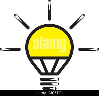 LED Light Bulb Lamp Stock Vector