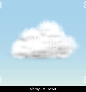 Realistic clouds, vector Stock Vector