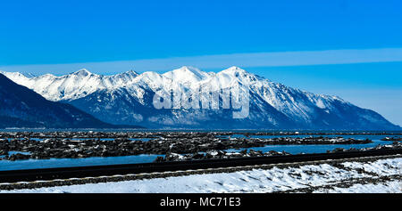 Springtime on Turnigan Arm Stock Photo