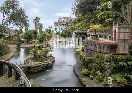 Monte Palace Tropical Garden, Funchal, Madeira, Portugal, Europe Stock Photo