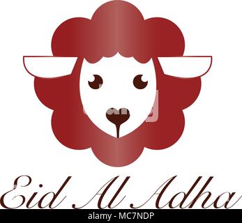 A vector illustration of eid-ul-adha Mubarak greeting card 