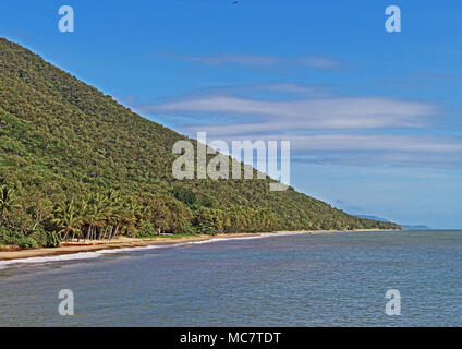 Beautiful Ellis Beach just north of Cairns in far north Queensland, Australia Stock Photo