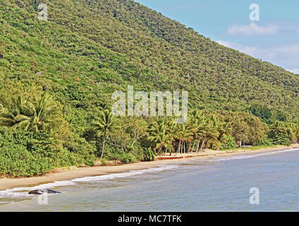 Beautiful Ellis Beach just north of Cairns in far north Queensland, Australia Stock Photo