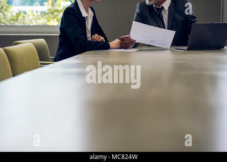 Business professionals meeting in office Stock Photo