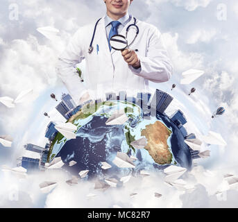 Discovering new approaches in medicine Stock Photo