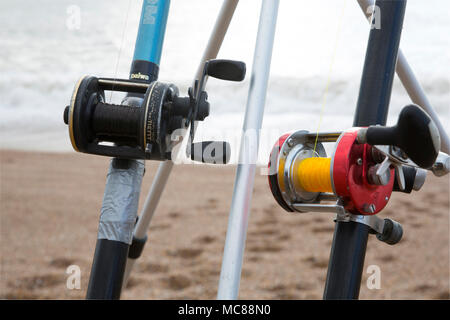Multiplier reel for sea fishing hi-res stock photography and images - Alamy
