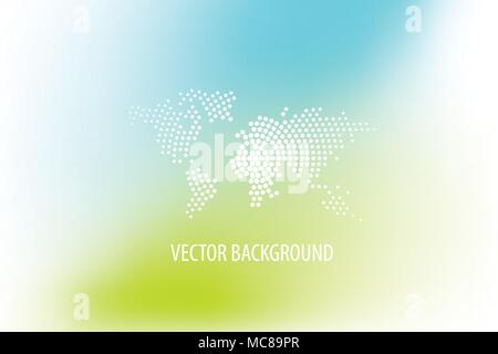 Abstract background design, eco green turquoise vector elements for graphic template. Colourful elements for branding Stock Vector