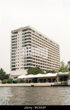 The Mandarin Oriental Hotel in Bangkok Thailand Stock Photo