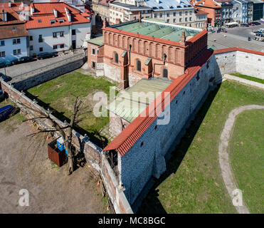 Old Synagogue, Szeroka Street, Kazimierz, Krakow, Poland Stock Photo ...