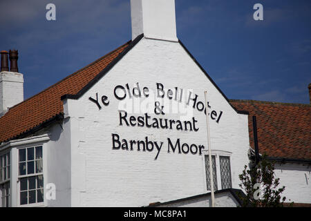 Ye Olde Bell, Barnby Moor Stock Photo