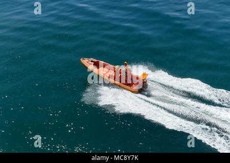 Fast Rescue Craft (FRC), or Man over board Boat (MOB) in offshore area ...