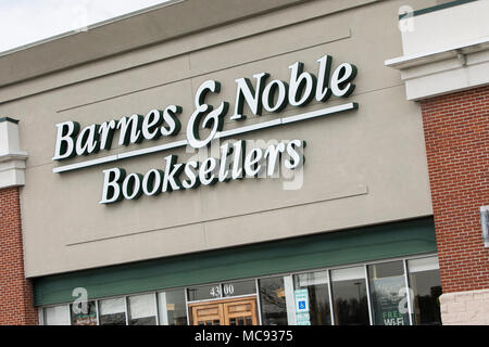 A Logo Sign Outside Of A Barnes And Noble Booksellers Retail Store