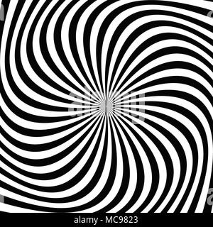 Black and White Sunburst Swirl Background Stock Vector Image & Art - Alamy