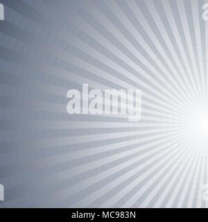 Asymmetrical abstract gradient sunburst pattern background Stock Vector