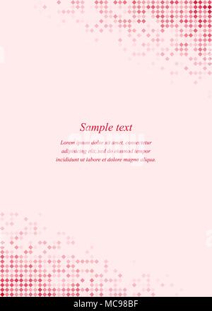 Red page corner design template  Stock Vector