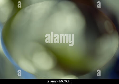 Bokeh background glowing oval shaped glow bright red empty Stock Photo