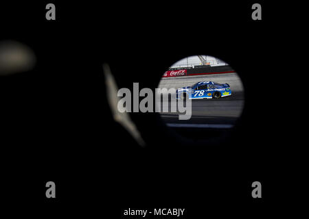 Bristol, Tennessee, USA. 14th Apr, 2018. April 14, 2018 - Bristol, Tennessee, USA: /787/ practices for the Food City 500 at Bristol Motor Speedway in Bristol, Tennessee. Credit: Stephen A. Arce/ASP/ZUMA Wire/Alamy Live News Stock Photo