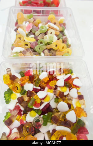 Lots of Haribo sweets Stock Photo