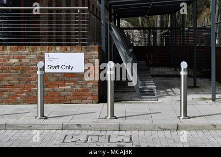 Her Majesty’s Passport Office building in Durham Stock Photo