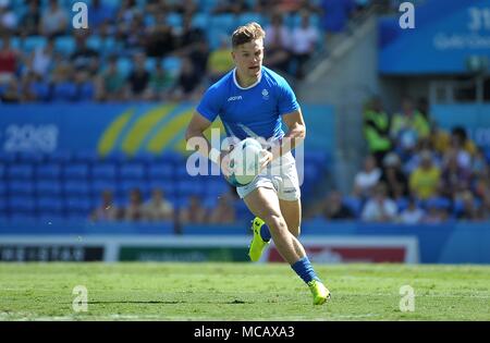 Queensland, Australia . 15th April, 2018. Darcy Graham (SCO). Rugby 7s. XXI Commonwealth games. Robina Stadium. Gold Coast 2018. Queensland. Australia. 15/04/2018. Credit: Sport In Pictures/Alamy Live News Credit: Sport In Pictures/Alamy Live News Stock Photo