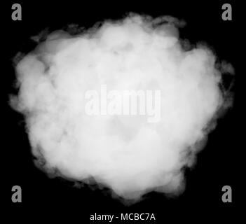 White cloud, isolated Stock Photo