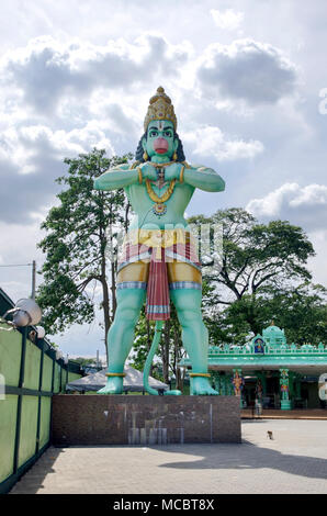 Statue of Hindu God in Batu caves Indian Temple, Kuala Lumpur, Malaysia Stock Photo