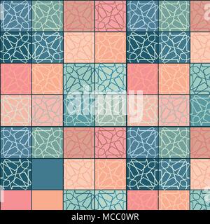 abstract tribal seamless pattern, vector illustration Stock Vector