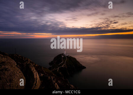 South Stack Lighthouse, Anglesey Stock Photo