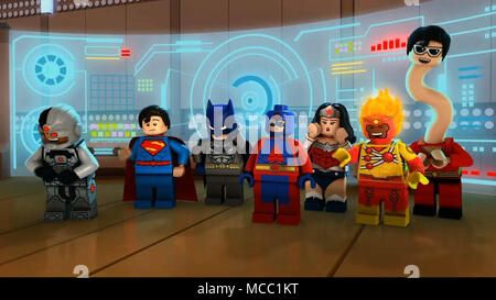 Lego DC Comics Super Heroes: The Flash is an American direct-to-video  animated film. It is a superhero action-adventure comedy, based on the DC  Comics and Lego brands. This photograph is for editorial