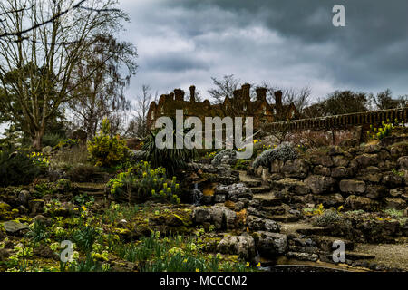 Doddington Place Gardens Stock Photo