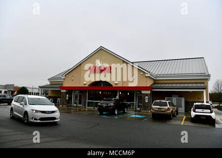 Wawa Convenience store company in Delaware, USA Stock Photo