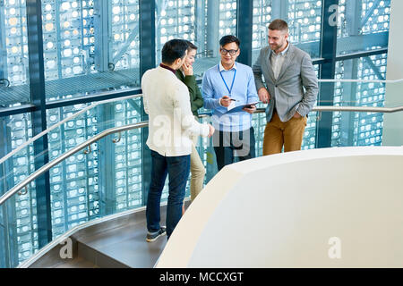 Presenting Creative Ideas to Colleagues Stock Photo