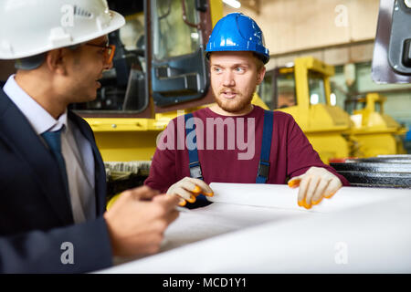 Wrapped up in Project Discussion Stock Photo