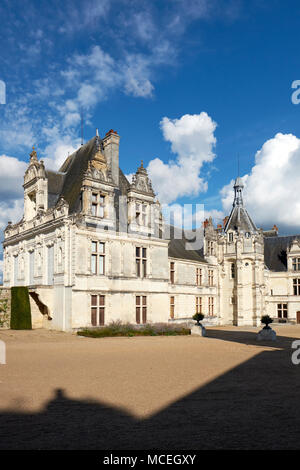 The Chateau of Saint Aignan sur Cher in the Loire Valley France.