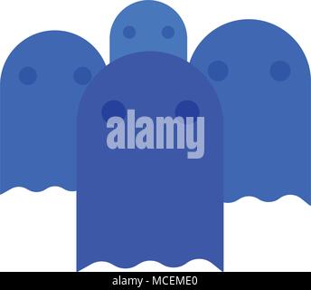 Ghost Icon Vector. vector illustration. web icon Stock Vector