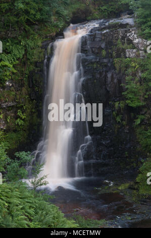 Glenashdale Falls, Arran, Scotland Stock Photo