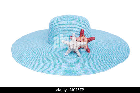 Starfish on a hat. Stock Photo