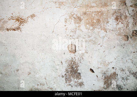 Brown plaster wall Stock Photo