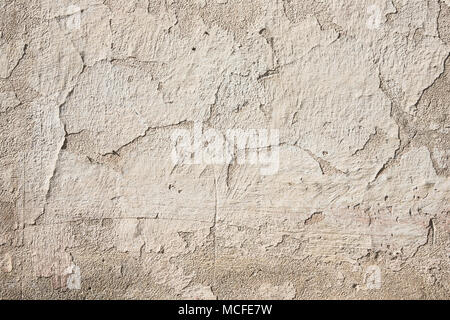 Brown plaster wall Stock Photo