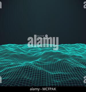 abstract vector landscape Stock Vector