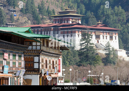 Rinpung Dzongkhag, Paro, Bhutan Stock Photo