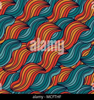 seamless abstract hand-drawn pattern Stock Vector