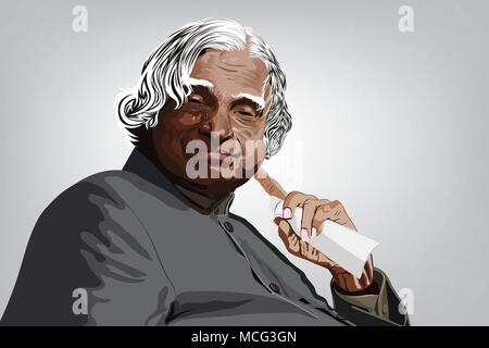 A.p.j Abdul Kalam. The Former President Of India And A World-renowned 