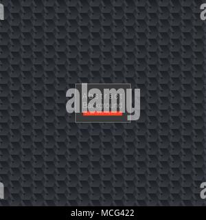 Abstract dark seamless pattern, vector illustration Stock Vector