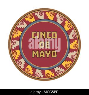 Mexican Fiesta holiday Cinco de Mayo Stock Vector