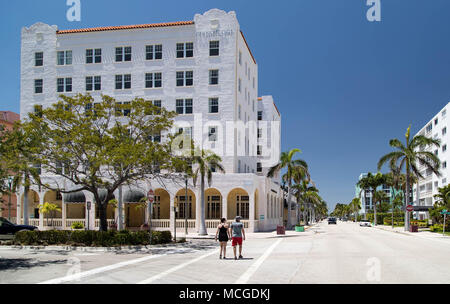 Lake Worth, Florida, USA. 16th Apr, 2018. CDS Gulfstream, the company that owns 51 percent of the $65 million Gulfstream Hotel renovation project, dismissed its racketering lawsuit against Steve Michael and its partner HH Gulfstream. Credit: Allen Eyestone/The Palm Beach Post/ZUMA Wire/Alamy Live News Stock Photo