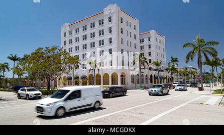 Lake Worth, Florida, USA. 16th Apr, 2018. CDS Gulfstream, the company that owns 51 percent of the $65 million Gulfstream Hotel renovation project, dismissed its racketering lawsuit against Steve Michael and its partner HH Gulfstream. Credit: Allen Eyestone/The Palm Beach Post/ZUMA Wire/Alamy Live News Stock Photo